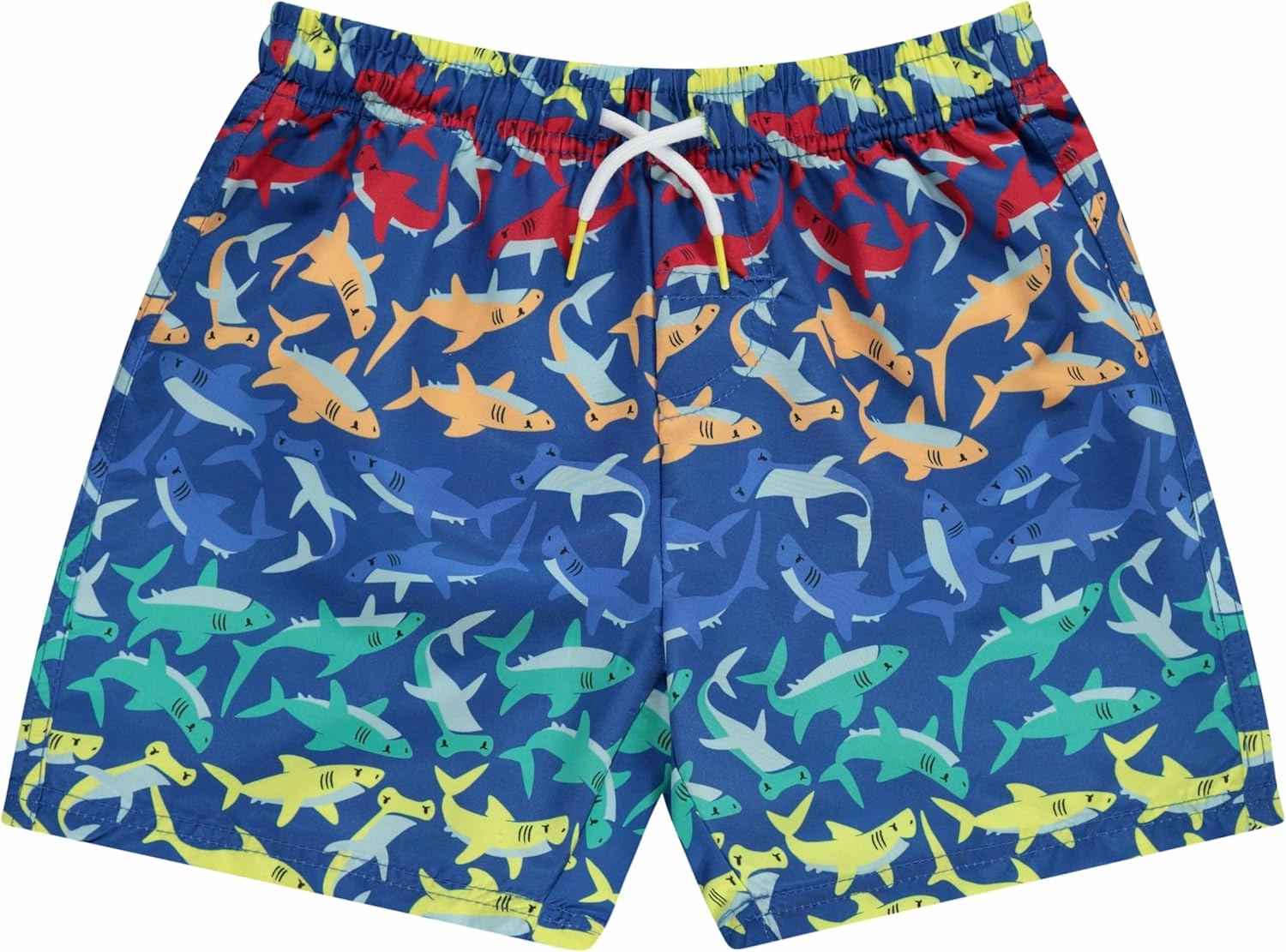 2 or 3-Pack Boys Swim Trunks, Kids Quick Dry Swimming Shorts with Liner - Solid/Printed Swimwear