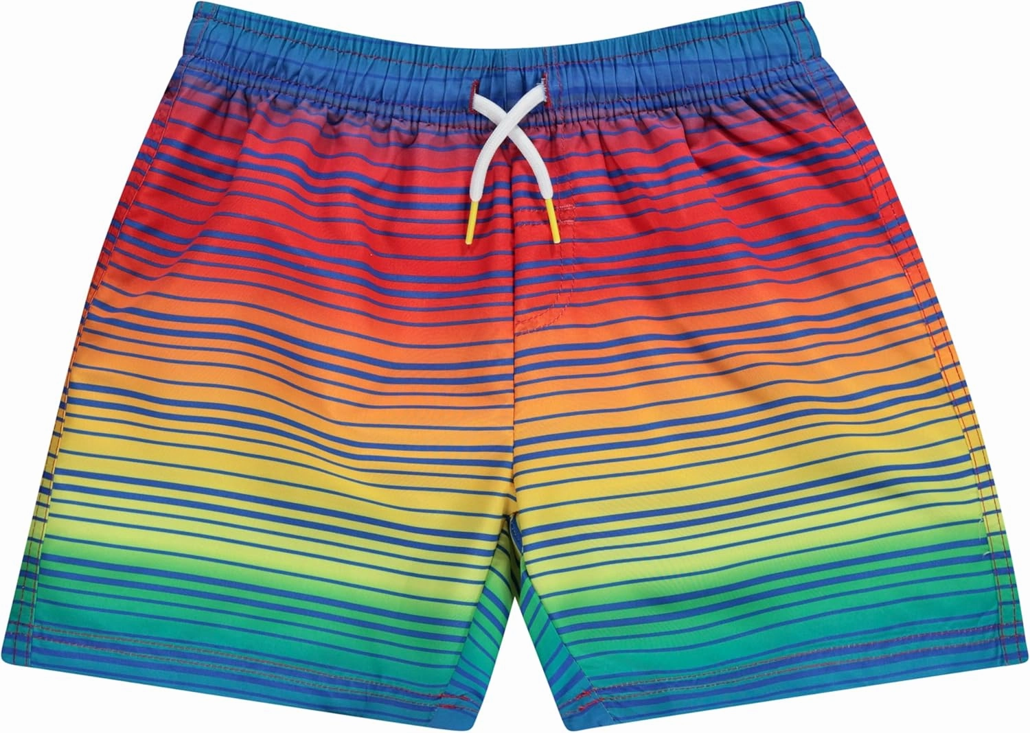 2 or 3-Pack Boys Swim Trunks, Kids Quick Dry Swimming Shorts with Liner - Solid/Printed Swimwear