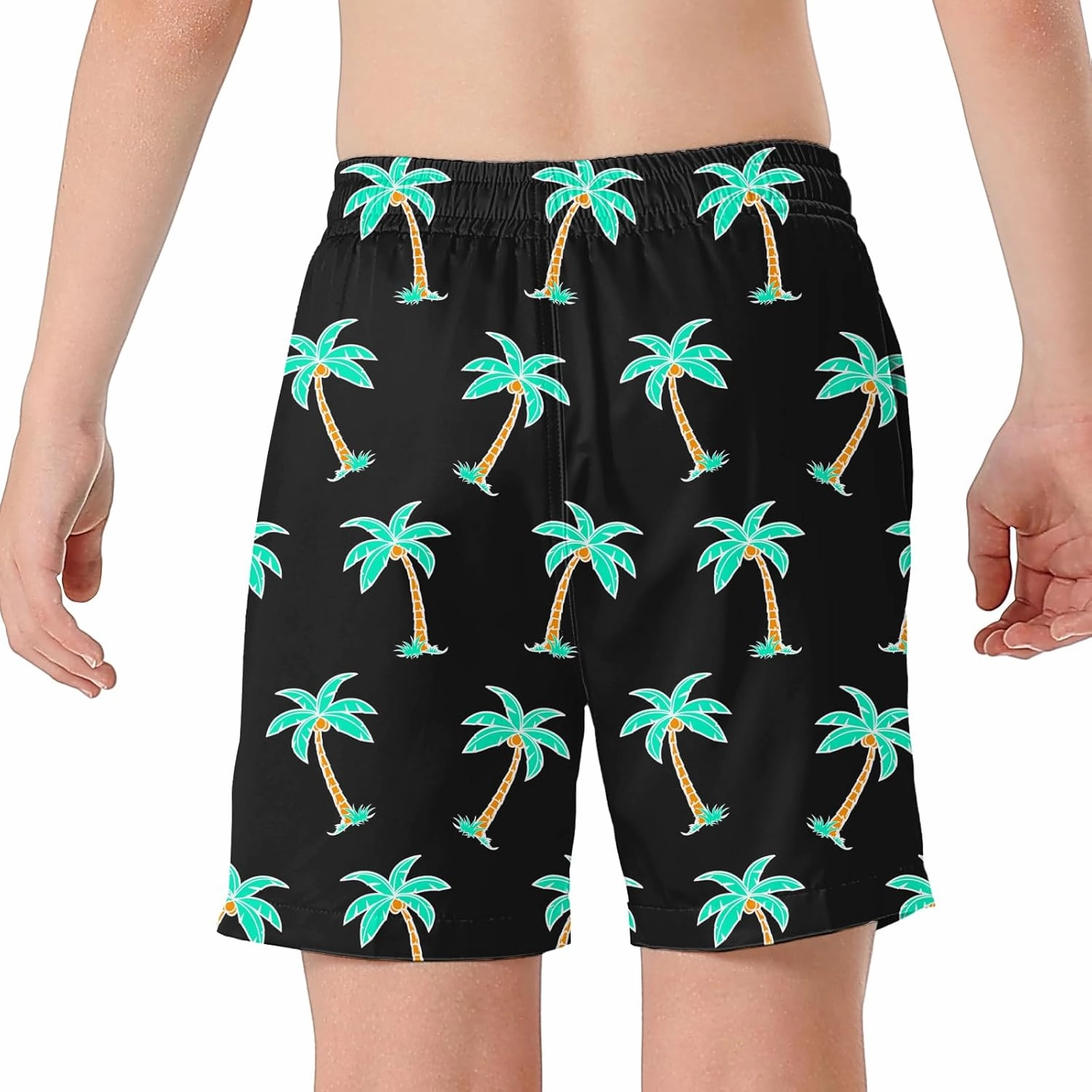 6-20T Boys Swimming Trunks 2 in 1 Bathing Suit Quick Dry Board Shorts