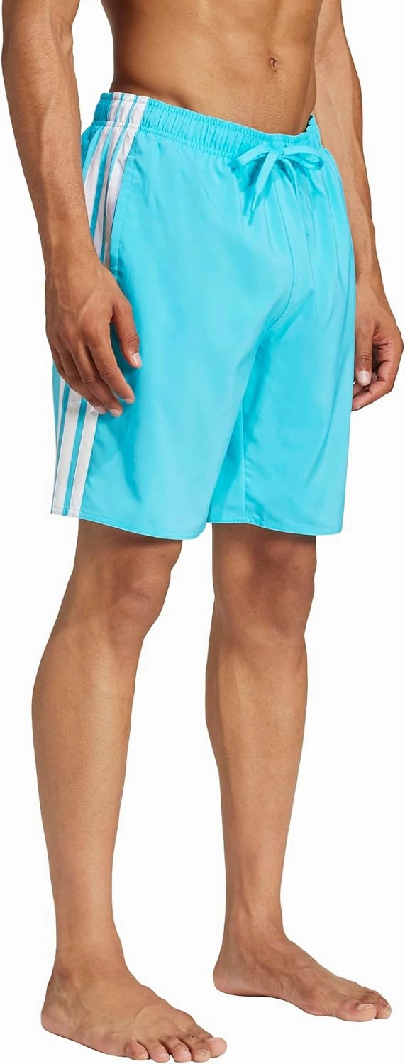 adidas Men's 3-Stripes 8-Inch Swim Shorts