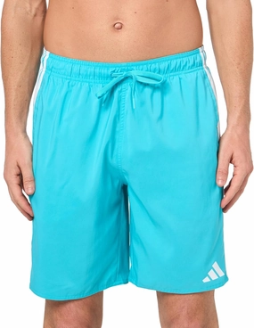 adidas Men's 3-Stripes 8-Inch Swim Shorts