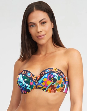 Aida Bandeau Bikini Top