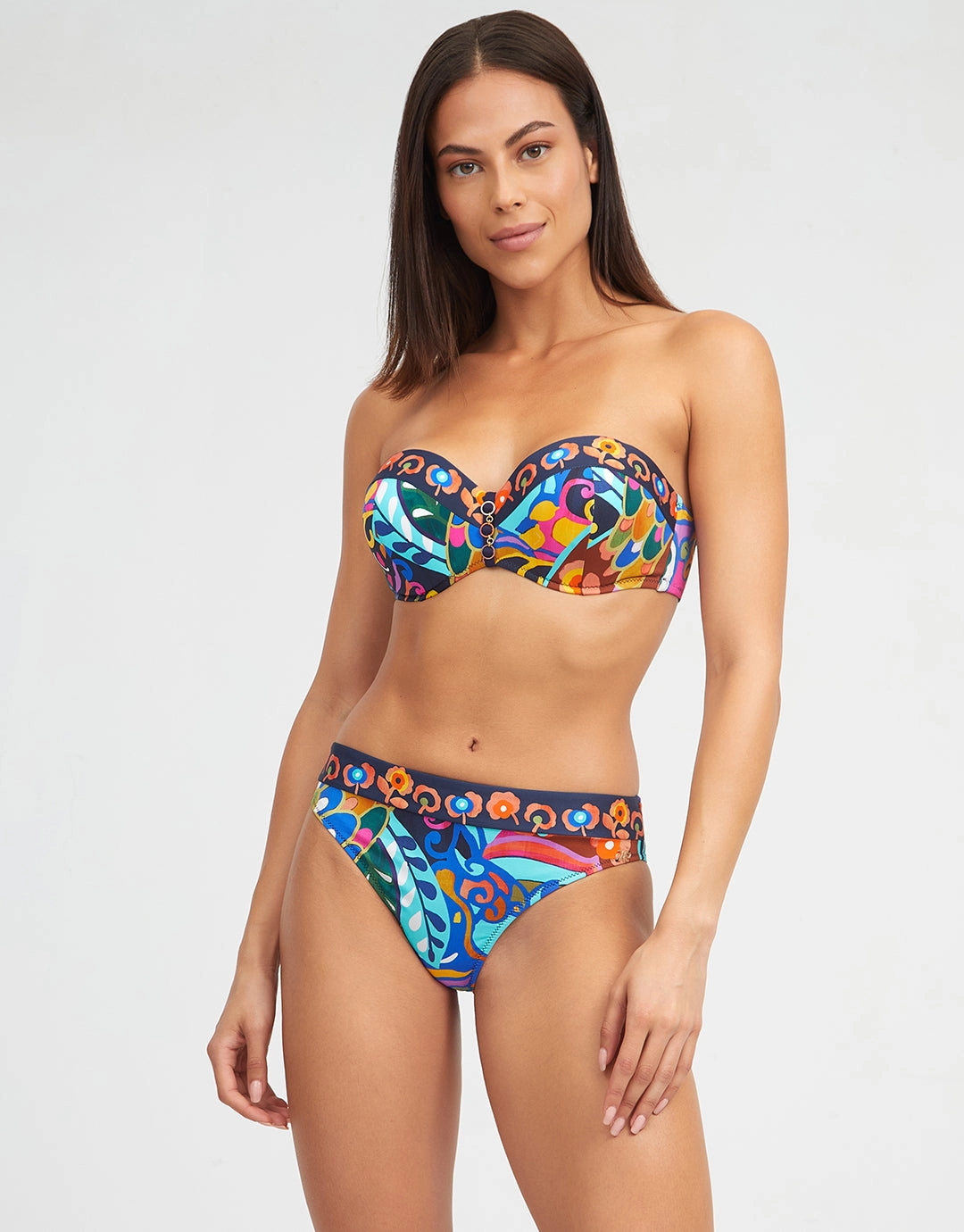 Aida Bandeau Bikini Top