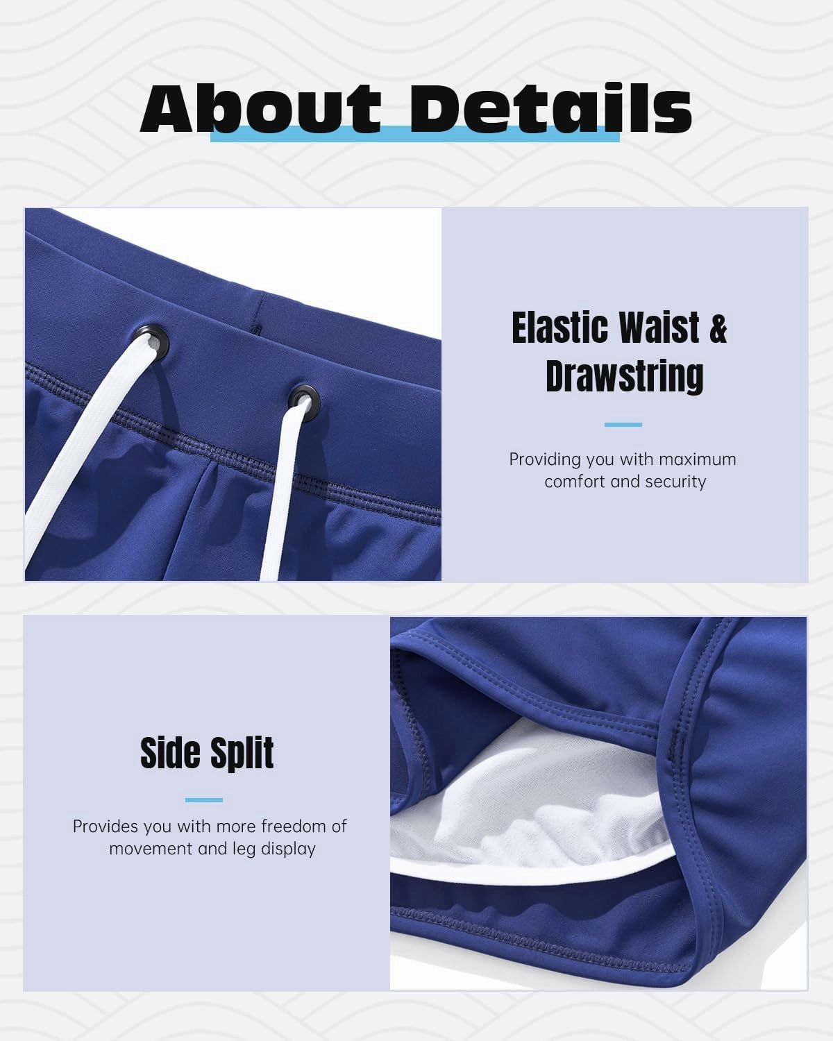 AIMPACT Mens Short Swim Trunks Quick Dry Beach Board Shorts 80s 90s Summer Vintage Swimwear with Lining Swimming Suits