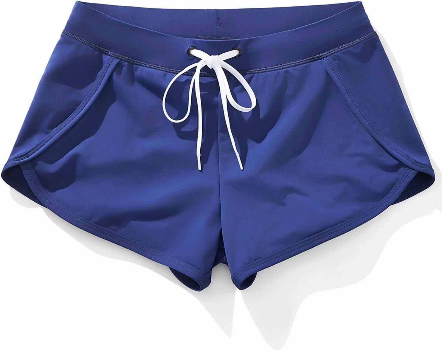 AIMPACT Mens Short Swim Trunks Quick Dry Beach Board Shorts 80s 90s Summer Vintage Swimwear with Lining Swimming Suits