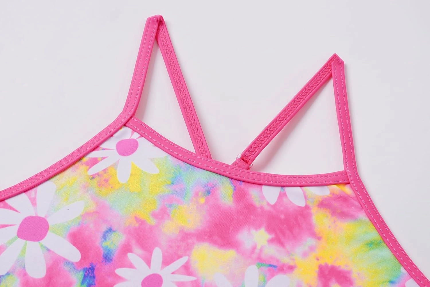 Akokvlar Girls Two Piece Bathing Suit Swimsuit Tankini Swimwear with Boyshort