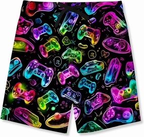 ALISISTER Boys Swim Trunks with Compression Liner with Pockets Bathing Suit 2-20 Years Old