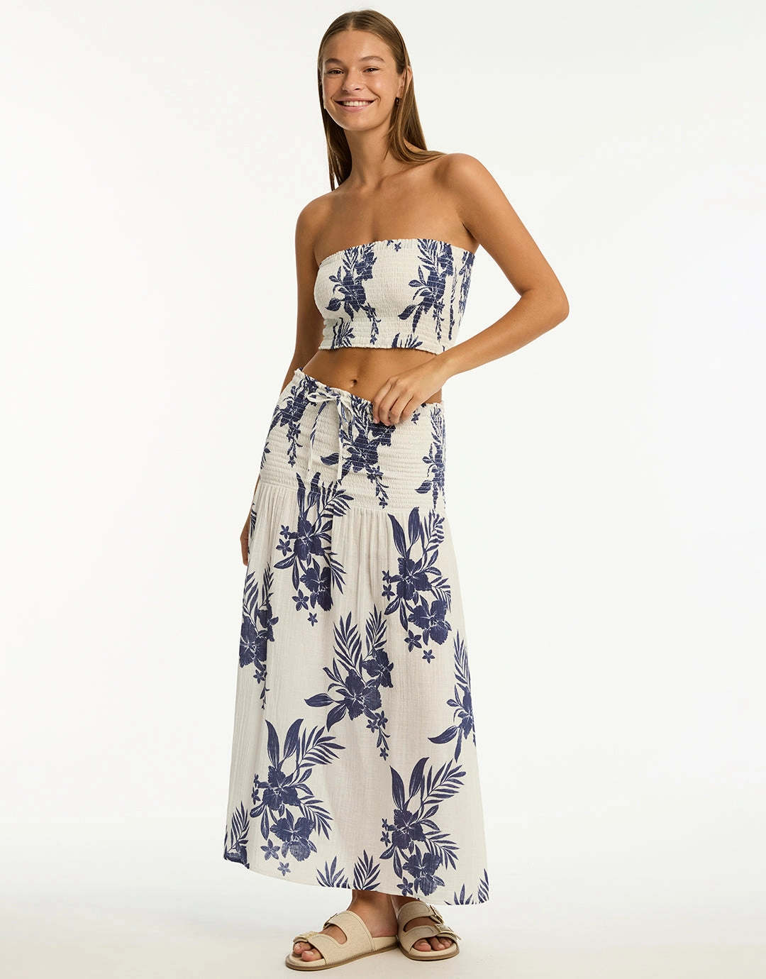 Aloha Beach Bandeau Top - White