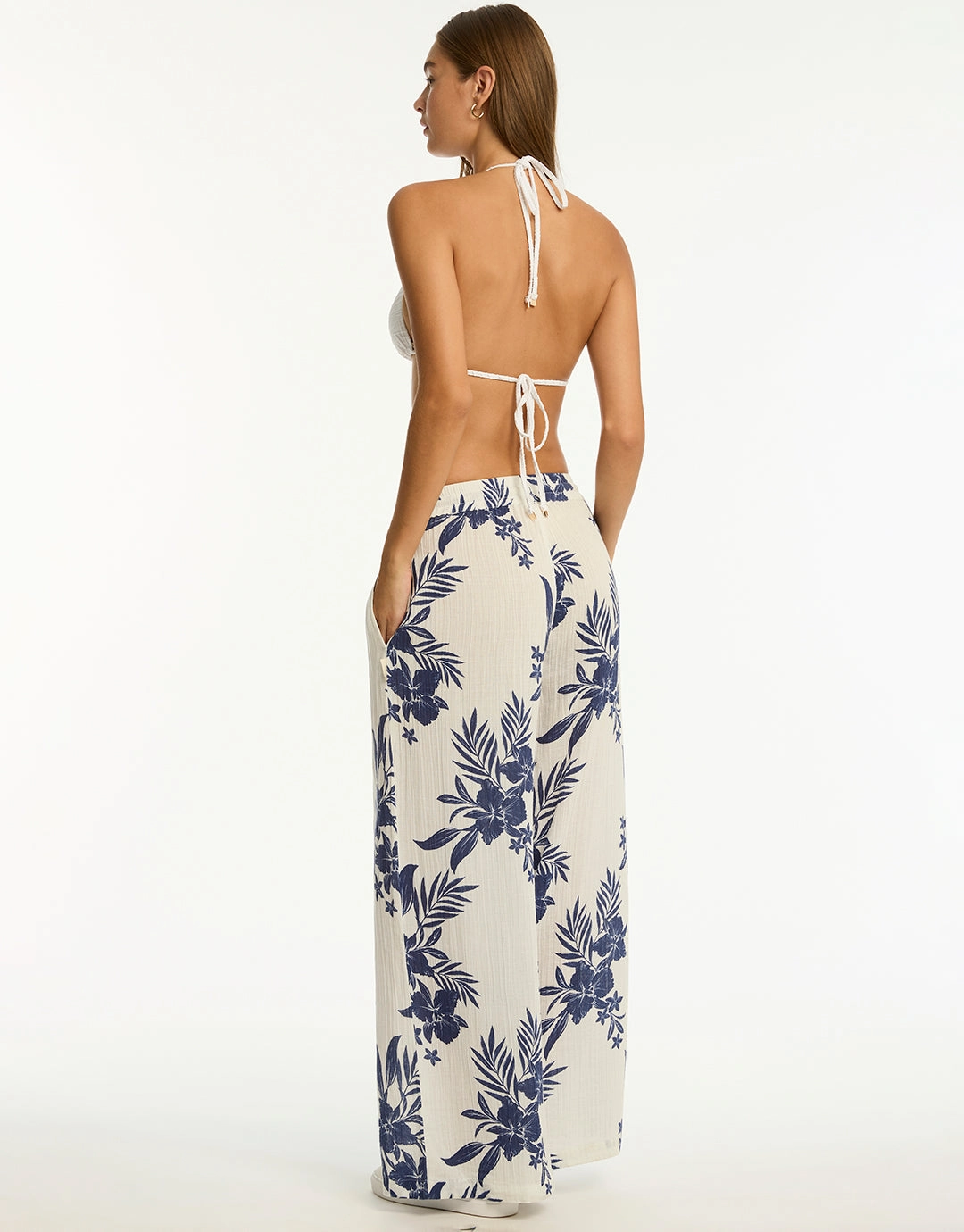 Aloha Beach Pants - White