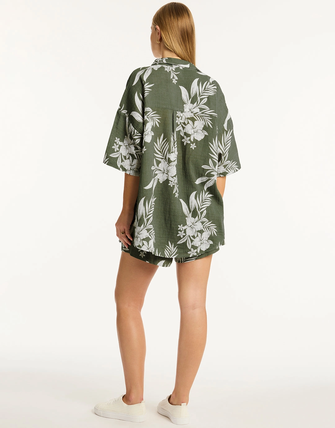 Aloha Beach Shirt - Khaki