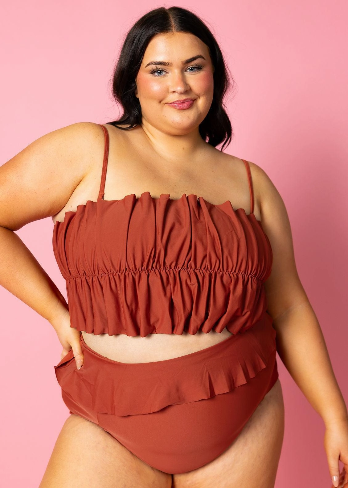 Amber Brown | Peplum Bottoms