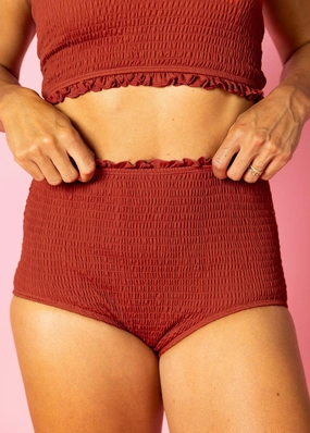 Amber Brown | Smocked Bottoms
