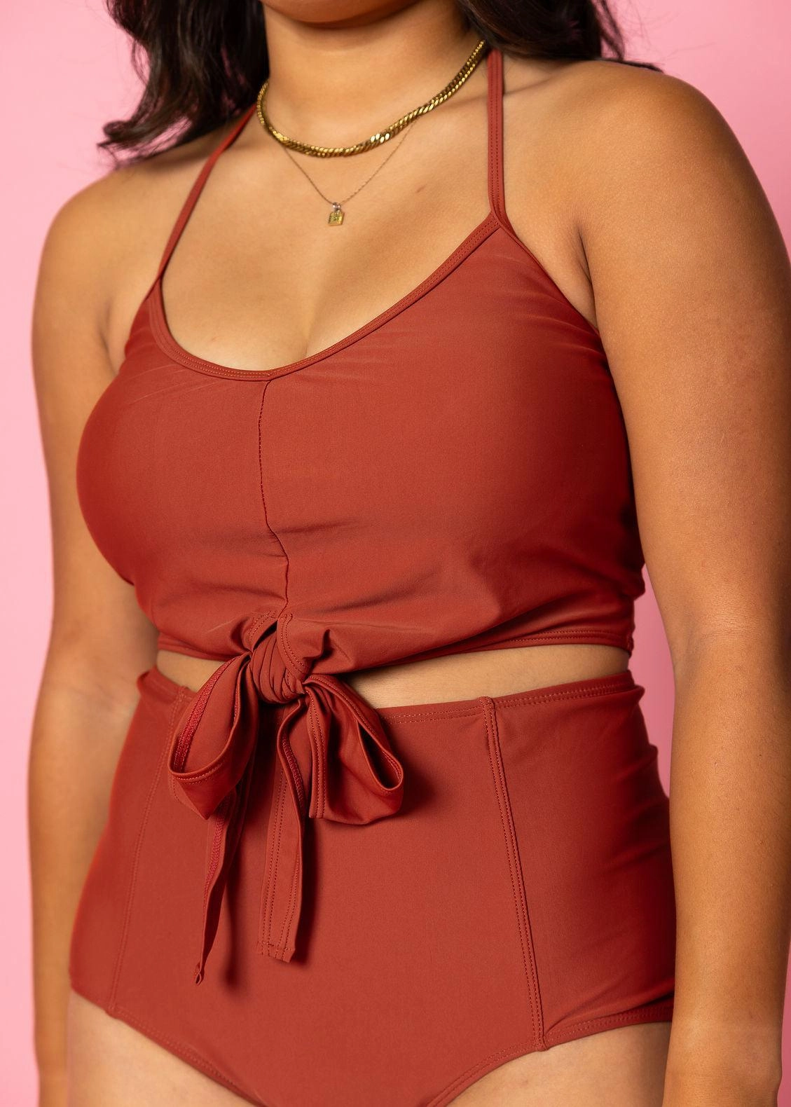 Amber Brown | Tied-Up Top