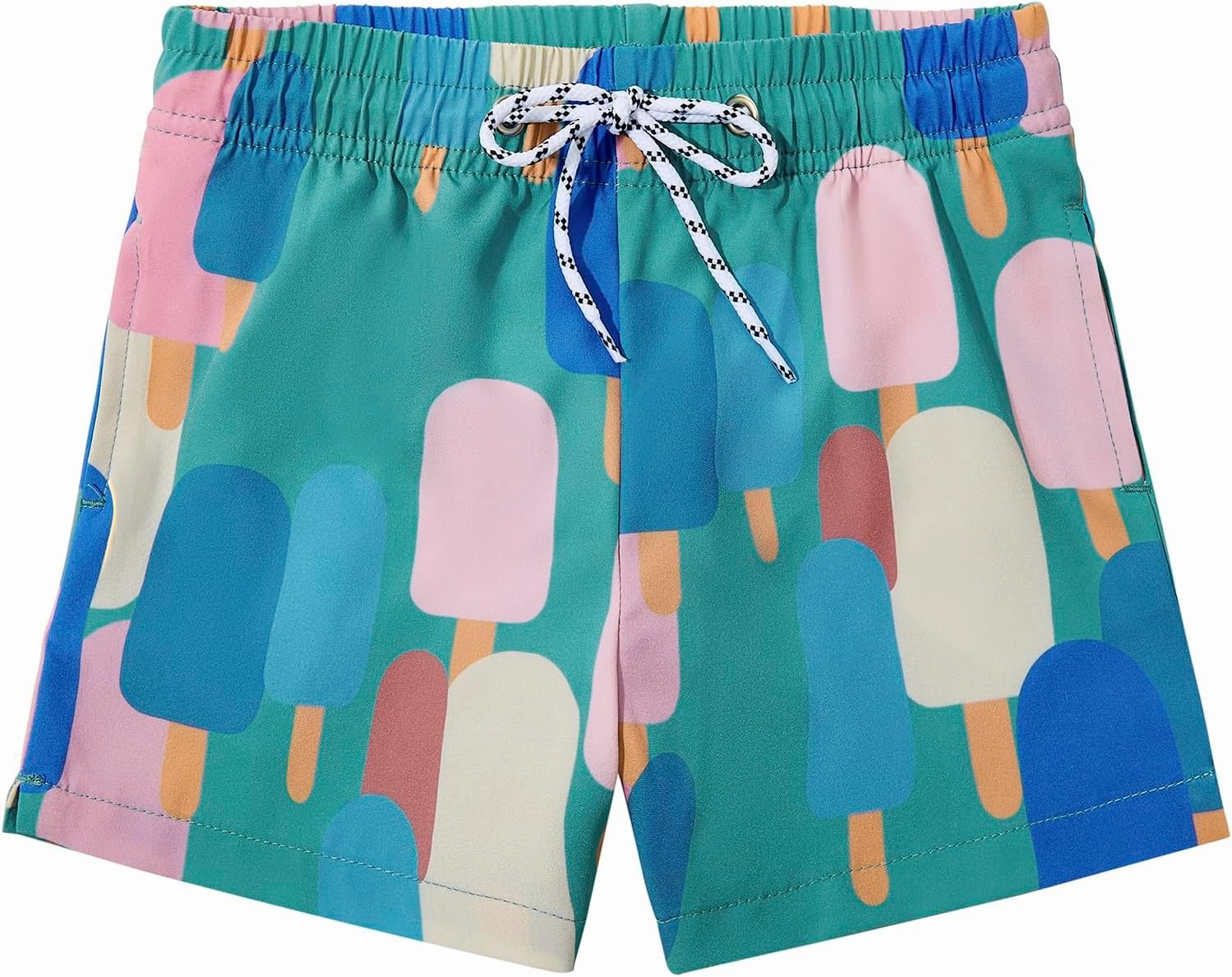 American Trends Boys Swim Trunks Toddler Swim Shorts Bathing Suit Kids Swimsuit Youth Swimwear
