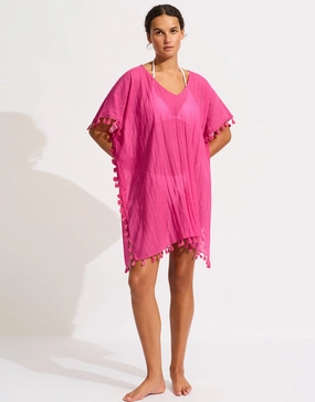 Amnesia Kaftan - Hot Pink
