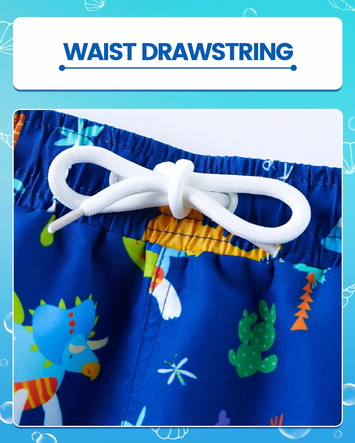 Angel season Boys Swim Trunks Toddler Kids Swimsuits for Boys Swimming Bathing Suits Quick Dry Kid Board Short Size 2-10