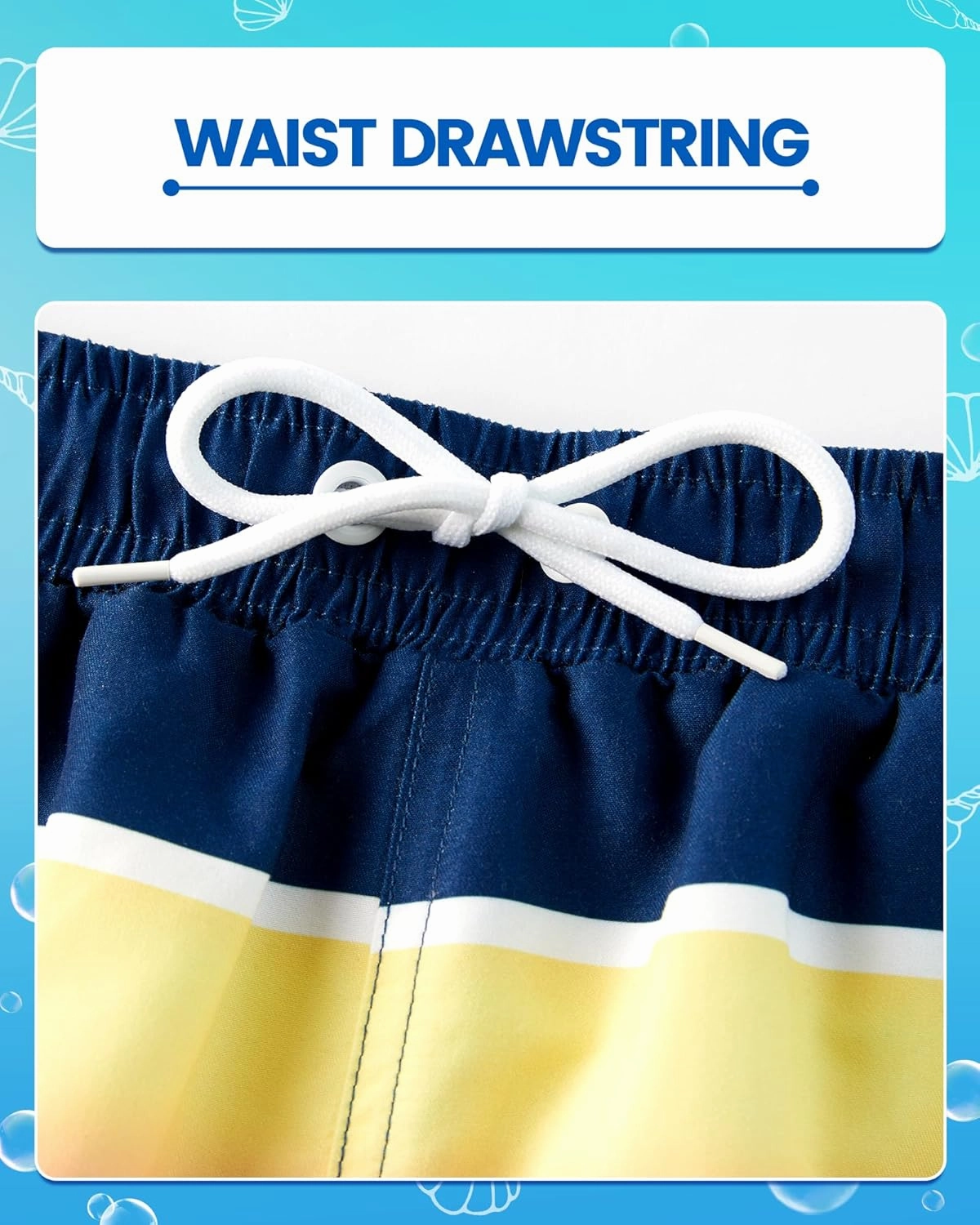 Angel season Boys Swim Trunks Toddler Kids Swimsuits for Boys Swimming Bathing Suits Quick Dry Kid Board Short Size 2-10