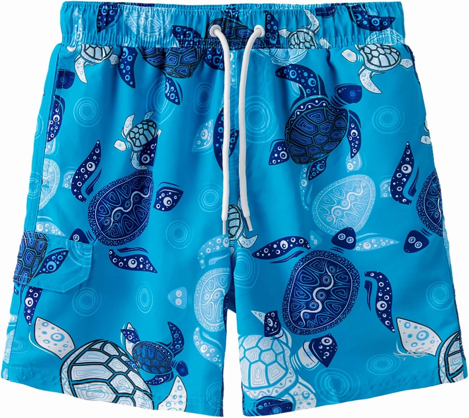 Angel season Boys Swim Trunks with UPF 50  Kids Board Shorts Quick Dry Youth Swimsuit Teen Boy Swimwear Sizes 7-14 Years
