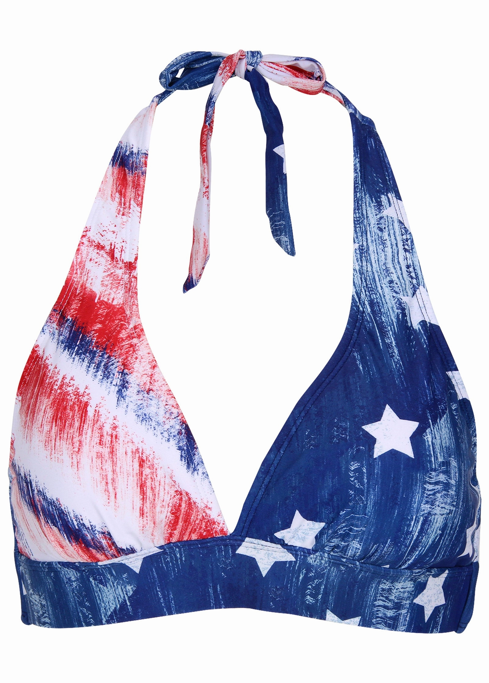 Anguilla Halter Top - Boardwalk Flag Small