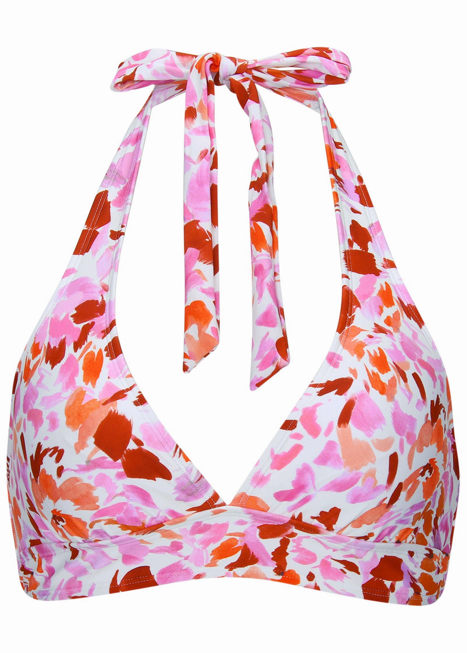 Anguilla Halter Top - Feathered Blooms