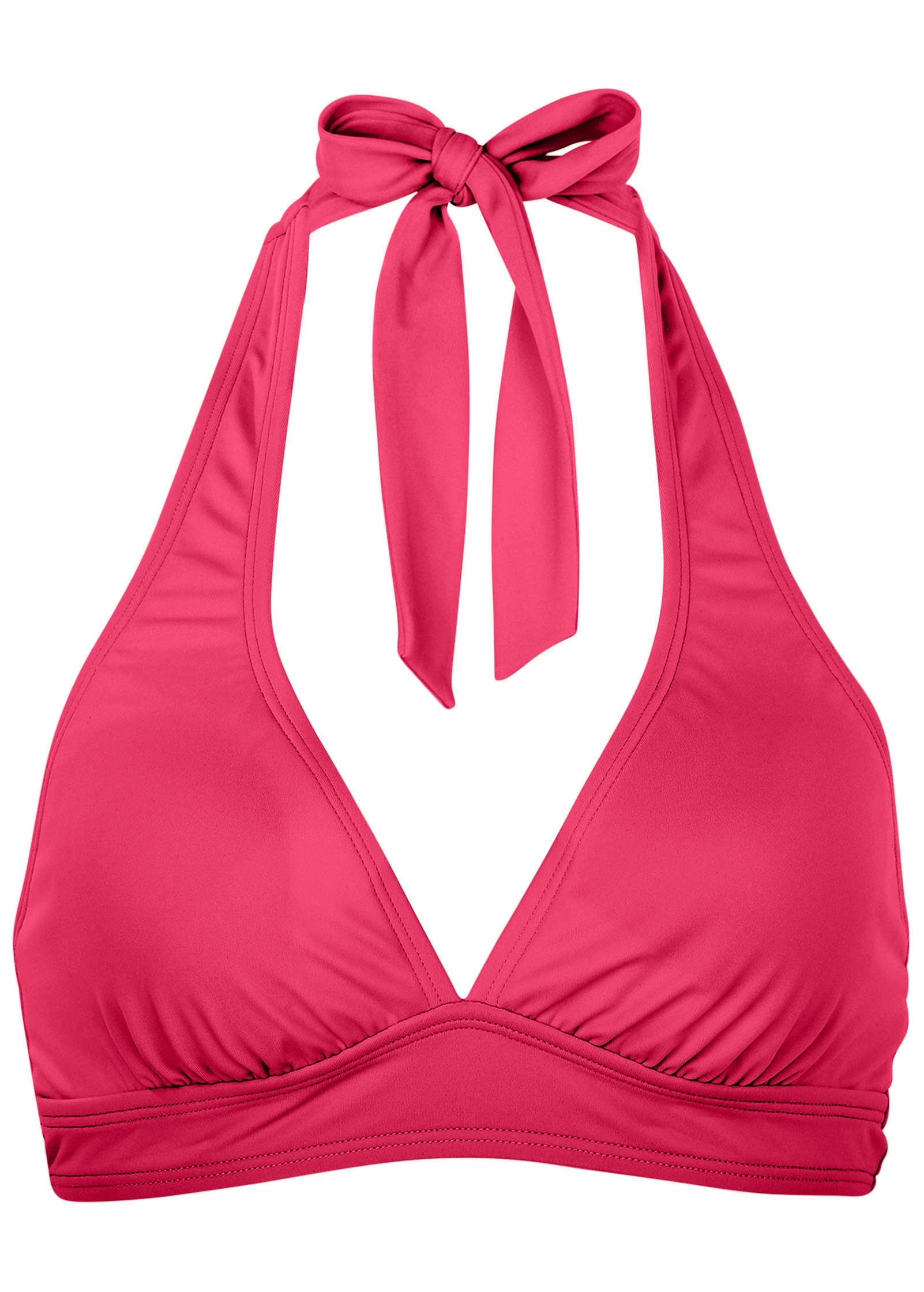 Anguilla Halter Top - Raspberry