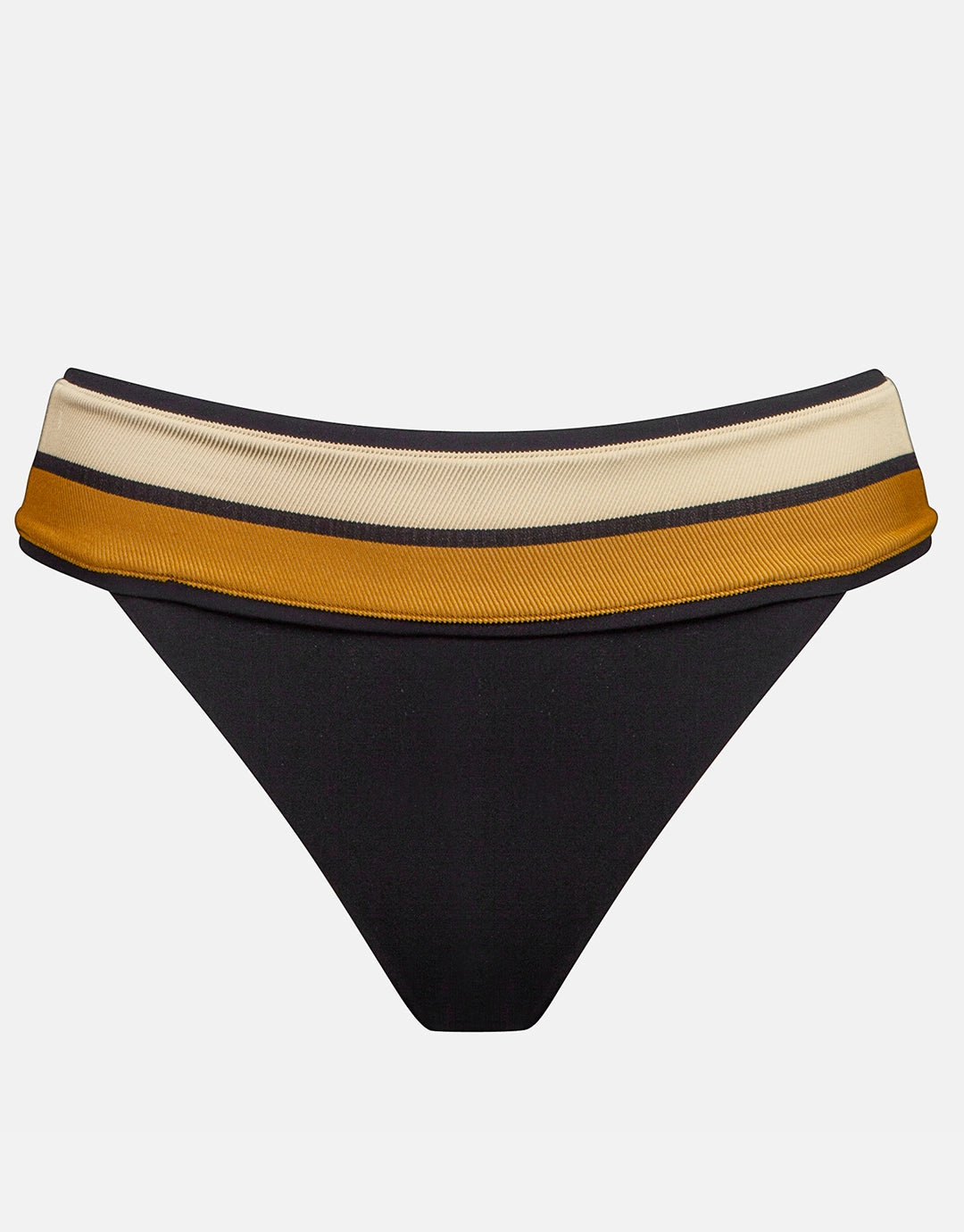 Antagonist Bikini Pant - Black Sand Caramel