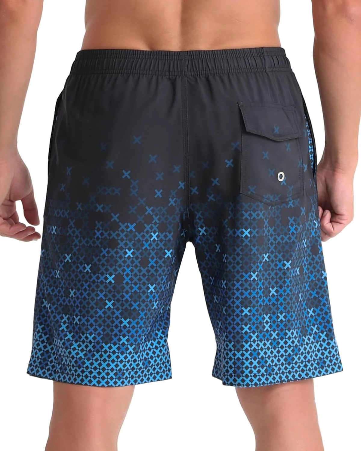 APTRO Men's Swim Trunks 9" Quick Dry Swimsuits Beach Bathing Suits Swim Shorts Mesh Liner