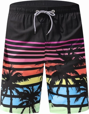 APTRO Men's Swim Trunks 9" Quick Dry Swimsuits Beach Bathing Suits Swim Shorts Mesh Liner
