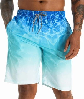 APTRO Men's Swim Trunks 9" Quick Dry Swimsuits Beach Bathing Suits Swim Shorts Mesh Liner