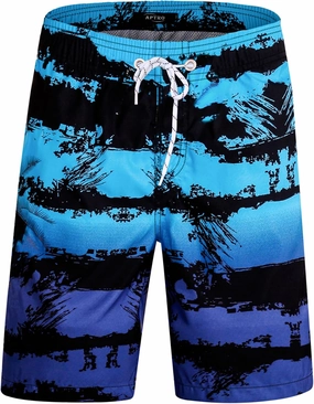APTRO Men's Swim Trunks 9" Quick Dry Swimsuits Beach Bathing Suits Swim Shorts Mesh Liner