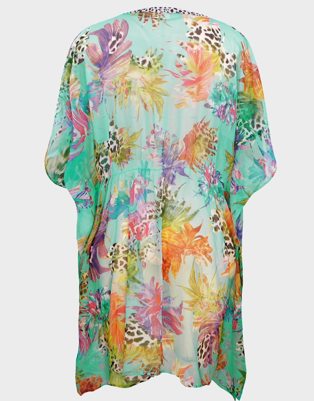 Aquarius Fantasy Beach Tunic - Aqua