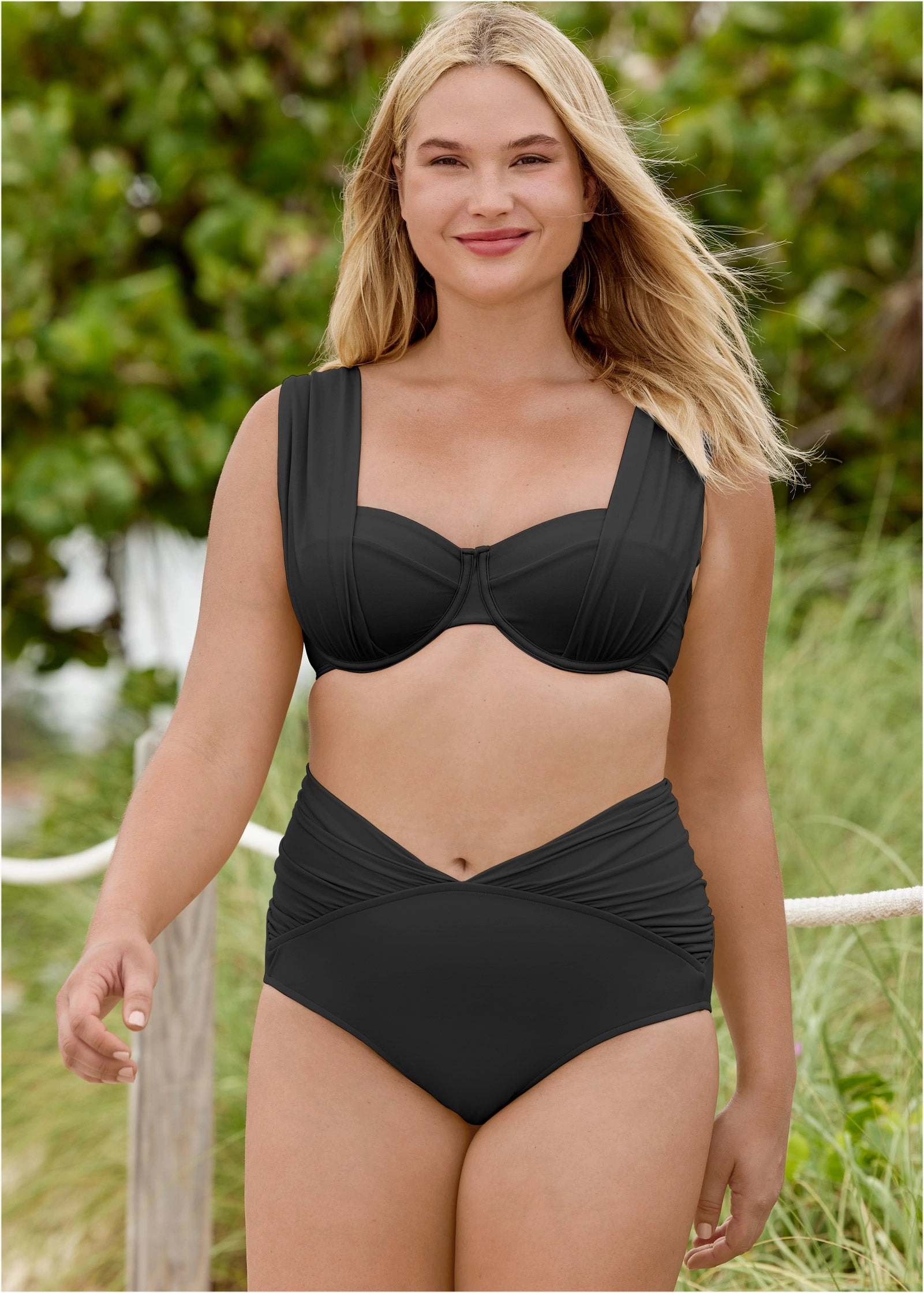 Audri Moderate Bottom - Black Beauty