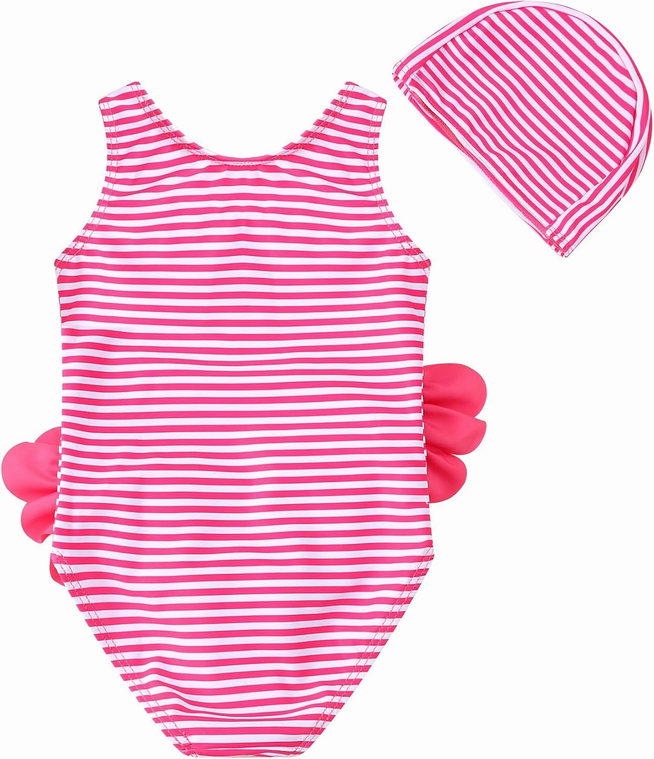 Baby Girl One Piece Swimsuit Swimwear Toddler Kid Flamingo Bikini Bathing Suit Sunsuit Rash Guard 1-5t