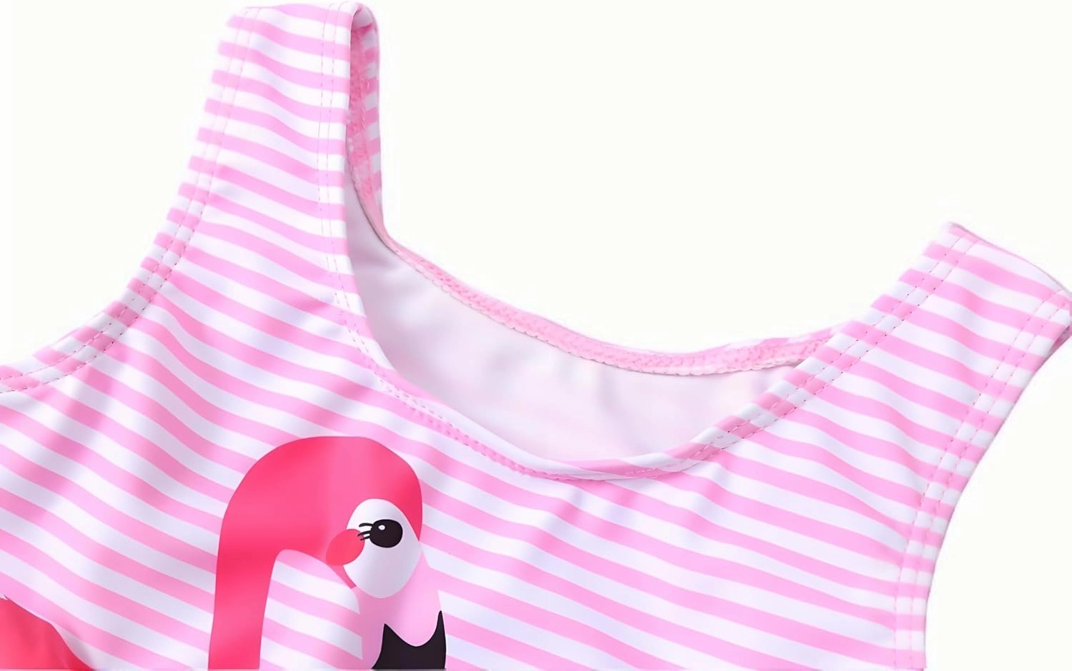 Baby Girl One Piece Swimsuit Swimwear Toddler Kid Flamingo Bikini Bathing Suit Sunsuit Rash Guard 1-5t