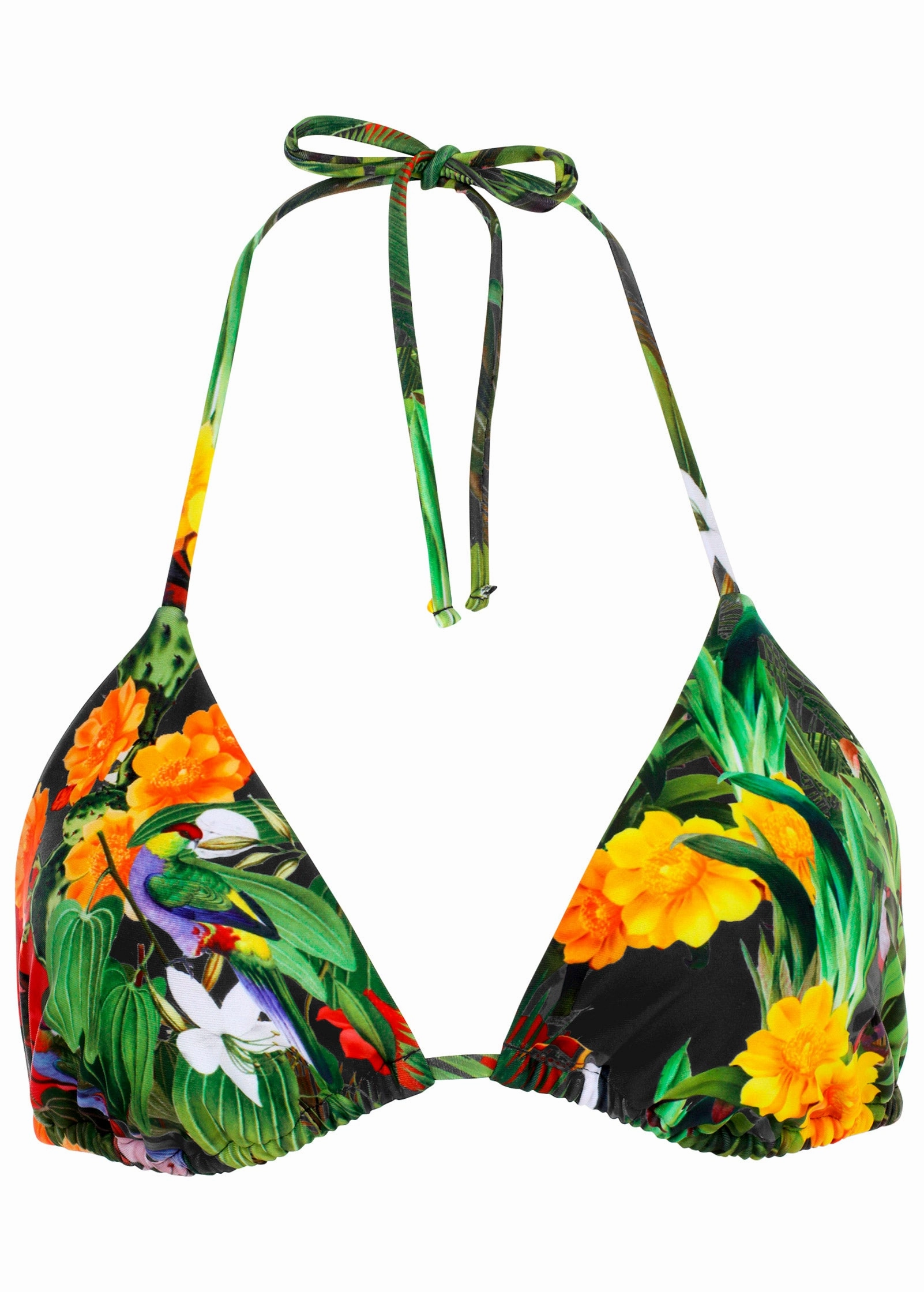 Bahamas Triangle Bikini Top - Jungle Paradise
