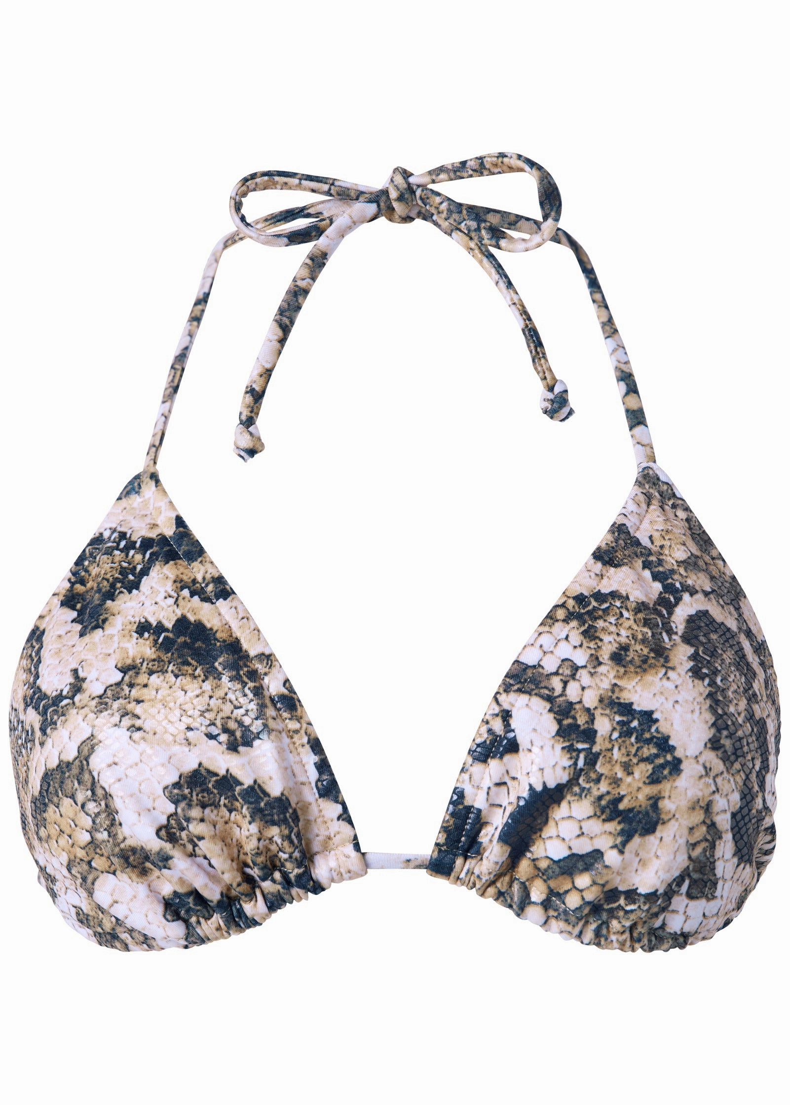 Bahamas Triangle Bikini Top - Snakebite