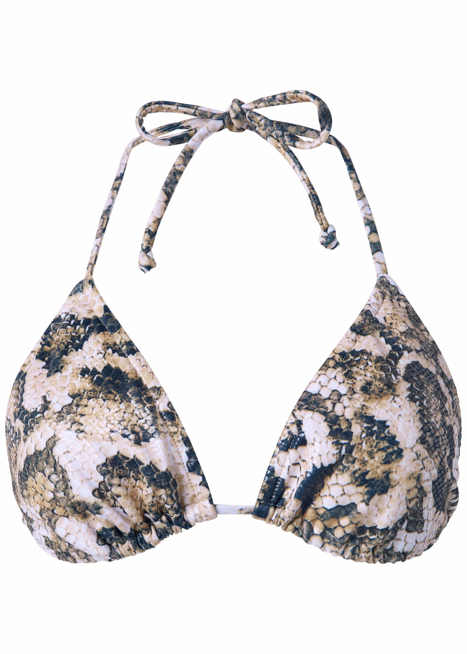 Bahamas Triangle Bikini Top - Snakebite