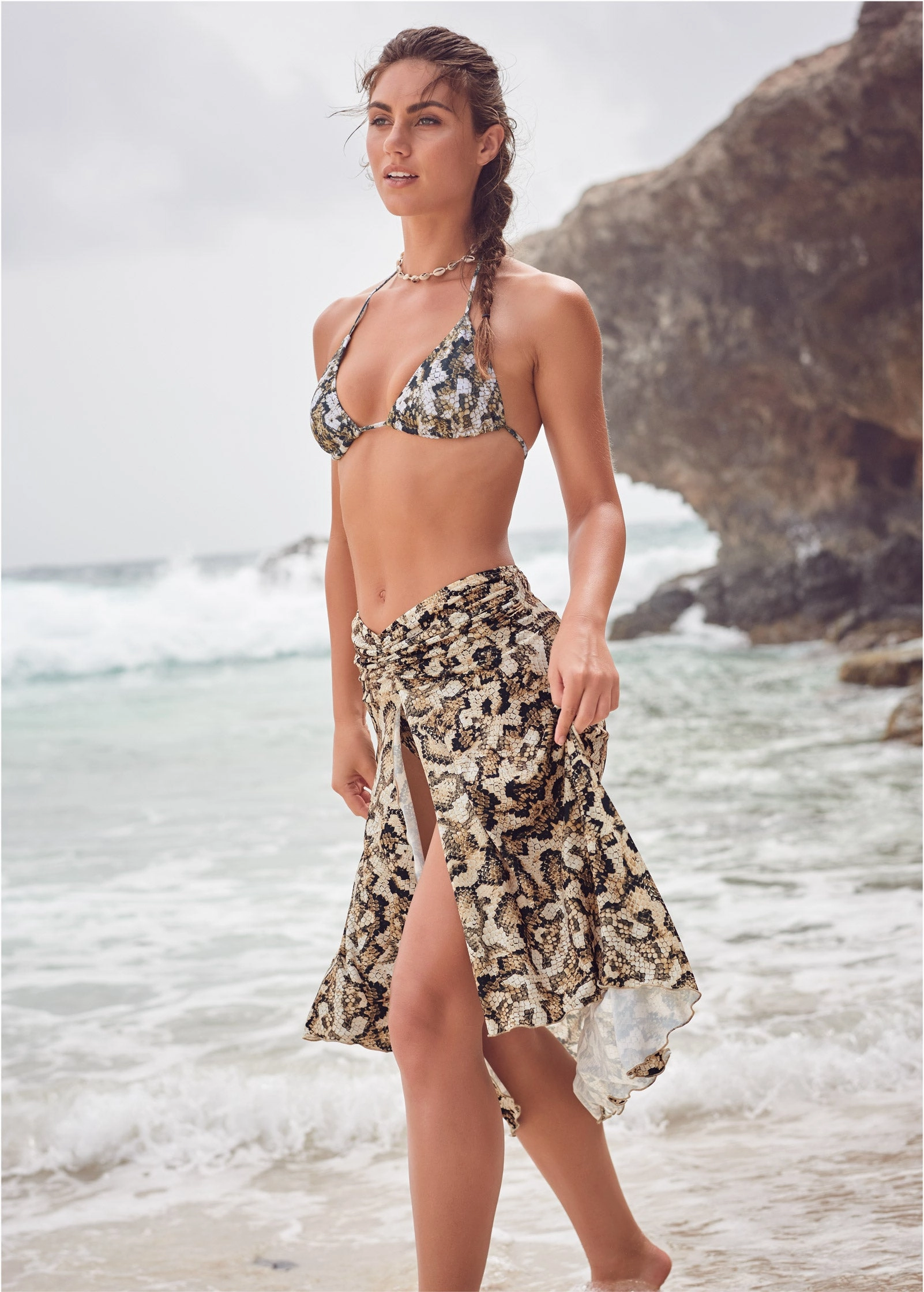 Bahamas Triangle Bikini Top - Snakebite