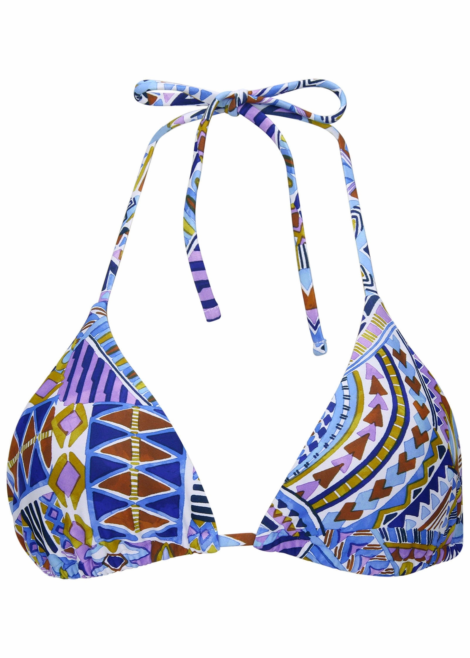 Bahamas Triangle Top - Aztec Patchwork