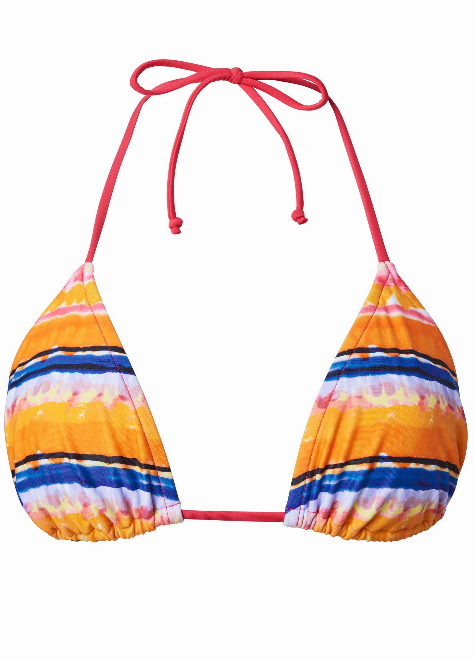Bahamas Triangle Top - Beach Day Stripe