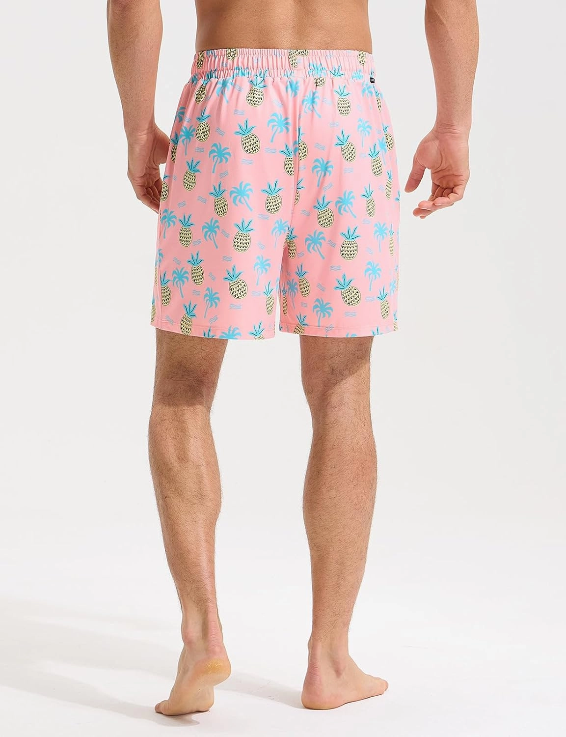 baleaf Mens Swim Trunks with Compression Liner 5 & 7 inch Quick Dry Bathing Suit Swim Shorts with Zippered Pockets