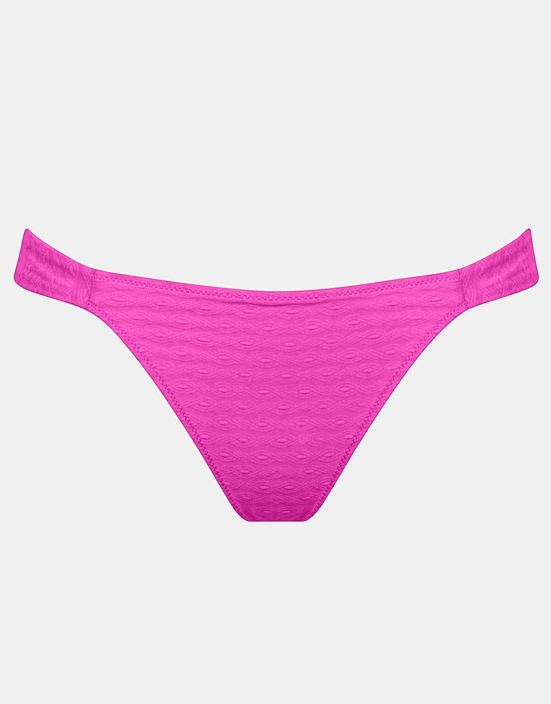 Bamboo Solids Bikini Pant - Intense Pink