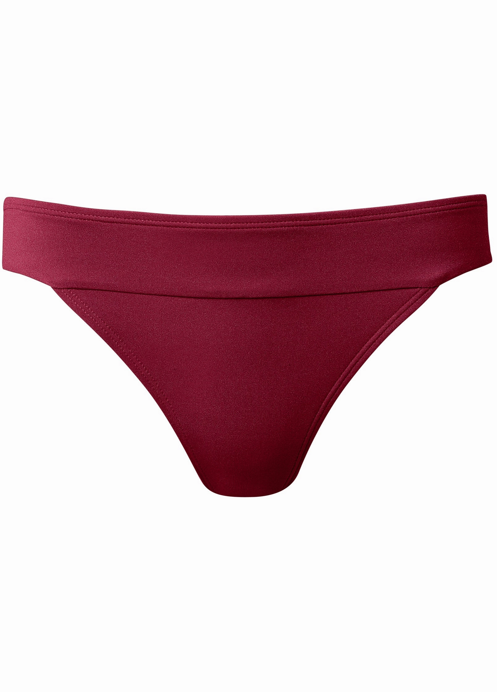 Banded Moderate Bottom - Dark Ruby Shine