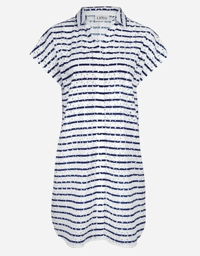 Bay Games Beach Shirt - Sea White
