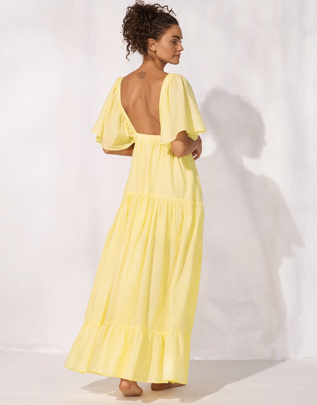Beach Dress - Celestial Yellow