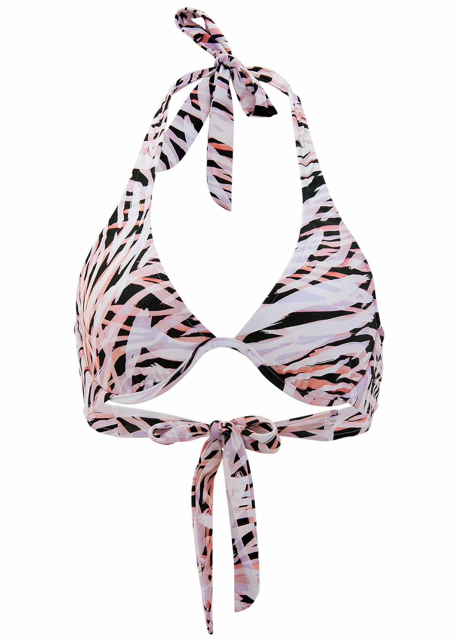 Belize Underwire Halter Top - Into The Wild