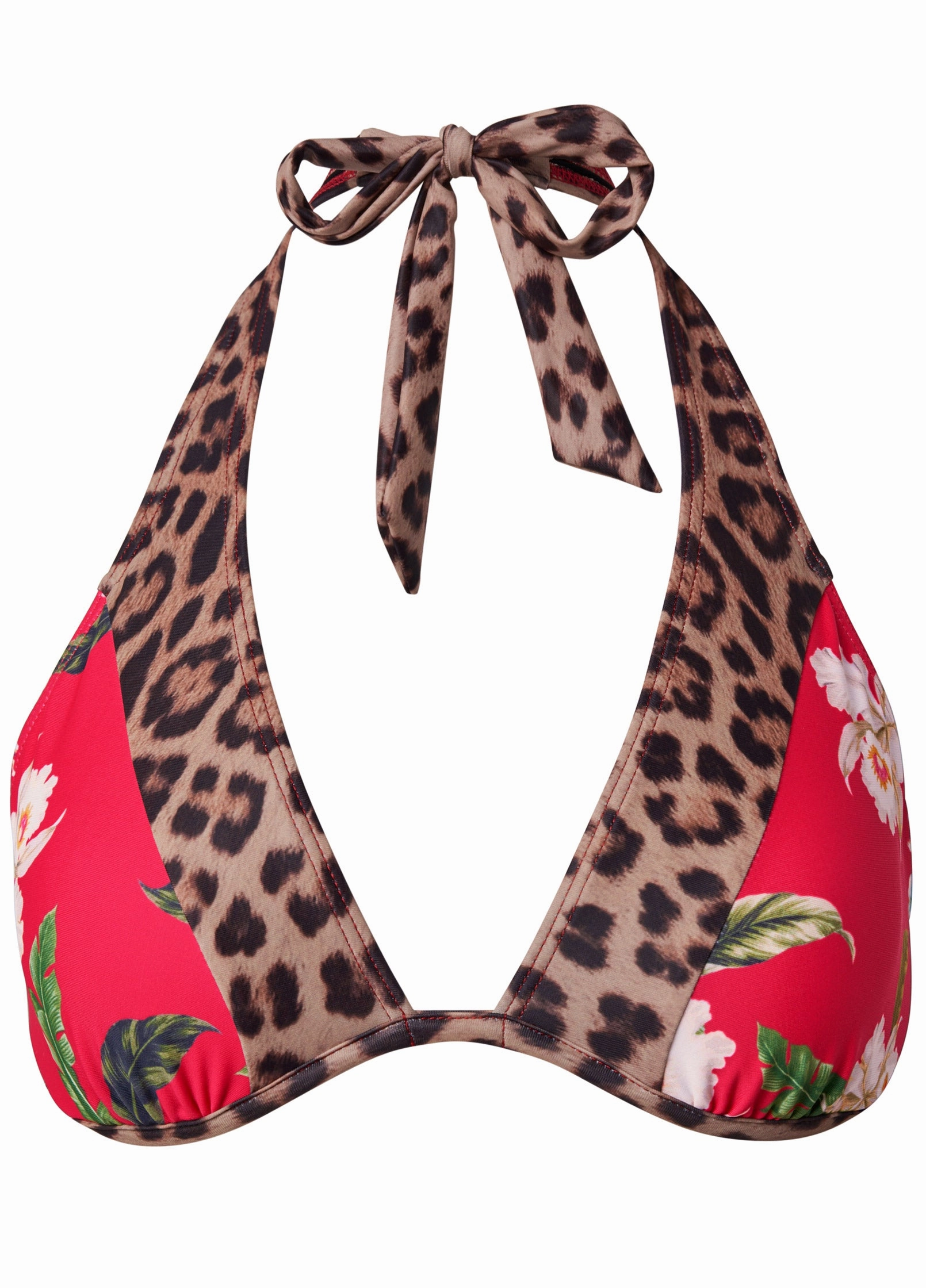 Belize Underwire Halter Top - Tula Floral
