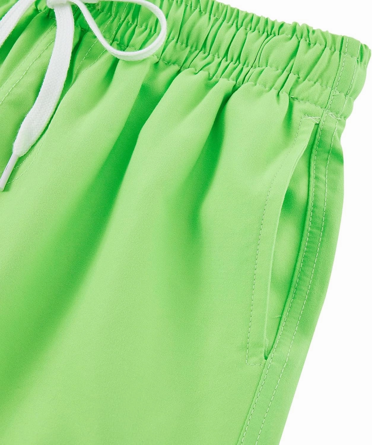 Belovecol Boys Swim Trunks with Compression Liner Solid Color Bathing Suits Quick Dry Swimwear Summer Swimsuits 6-20T