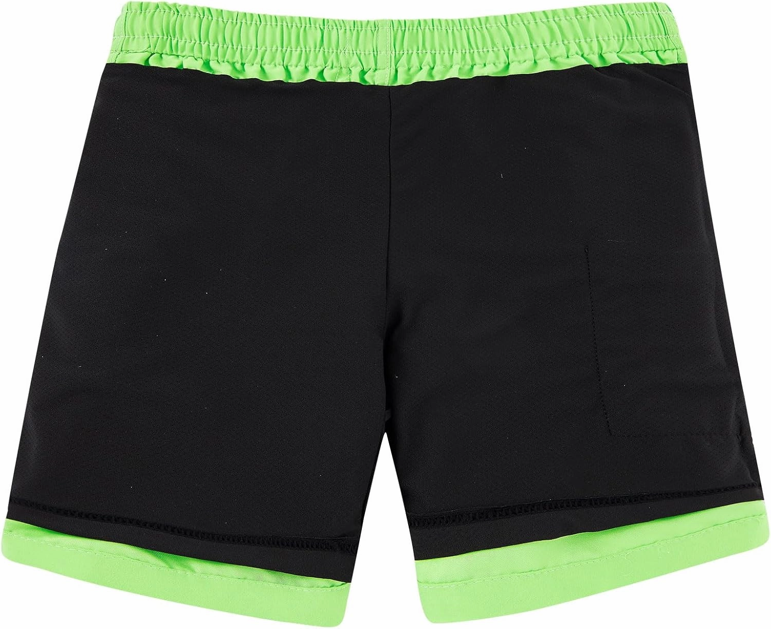 Belovecol Boys Swim Trunks with Compression Liner Solid Color Bathing Suits Quick Dry Swimwear Summer Swimsuits 6-20T