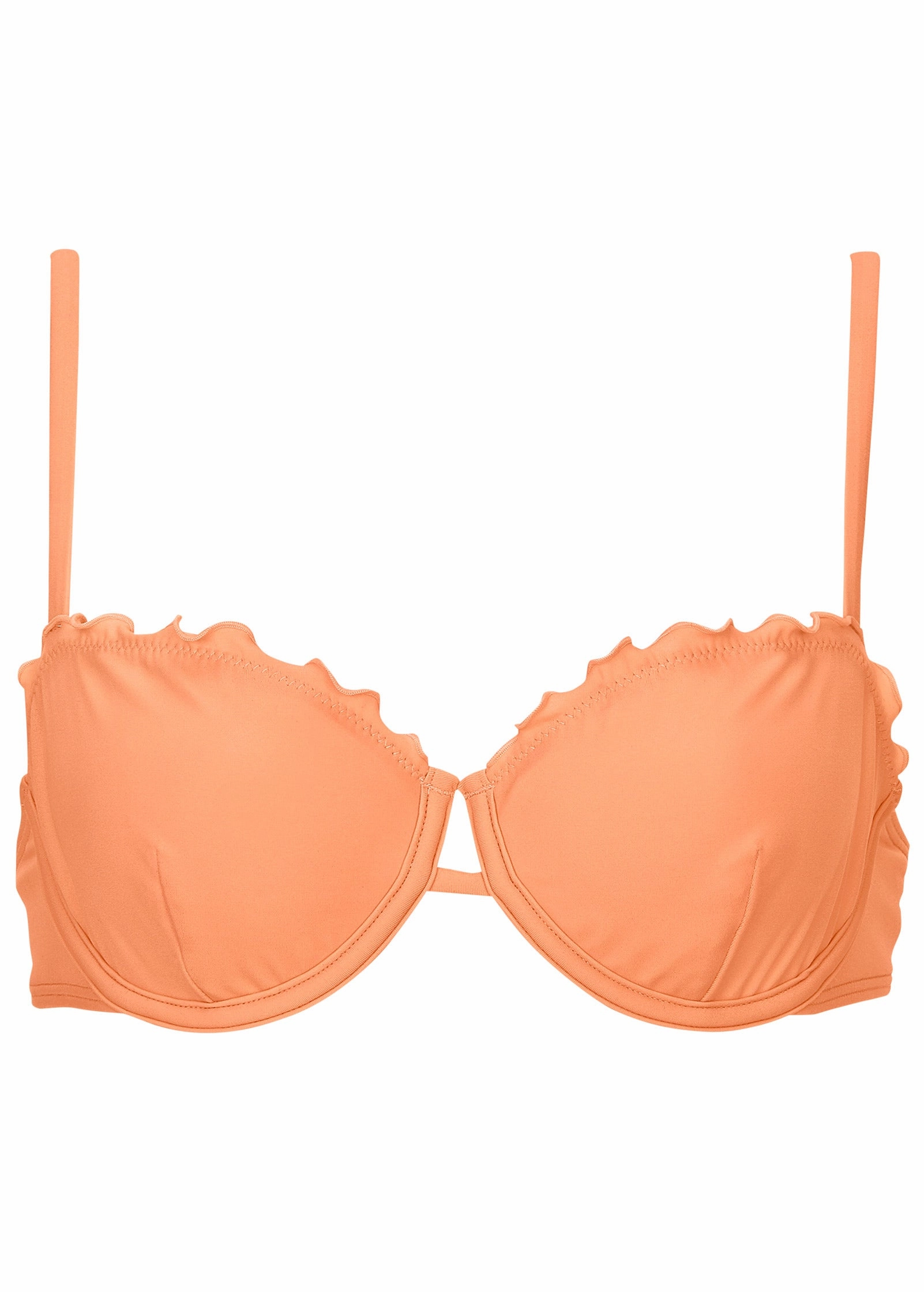Bermuda Underwire Top - Cantaloupe